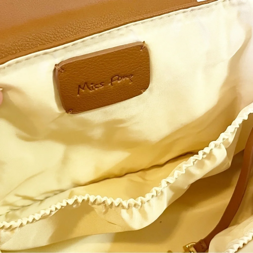 Brown Faux Vegan Leather Stroller Organizer Caddy Insulated Drink Holder Durable